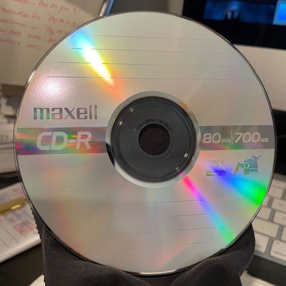 13 Pieces 48X Blank CD-R CDR Maxell Recordable Disc Media 700MB Unused - Picture 2 of 4